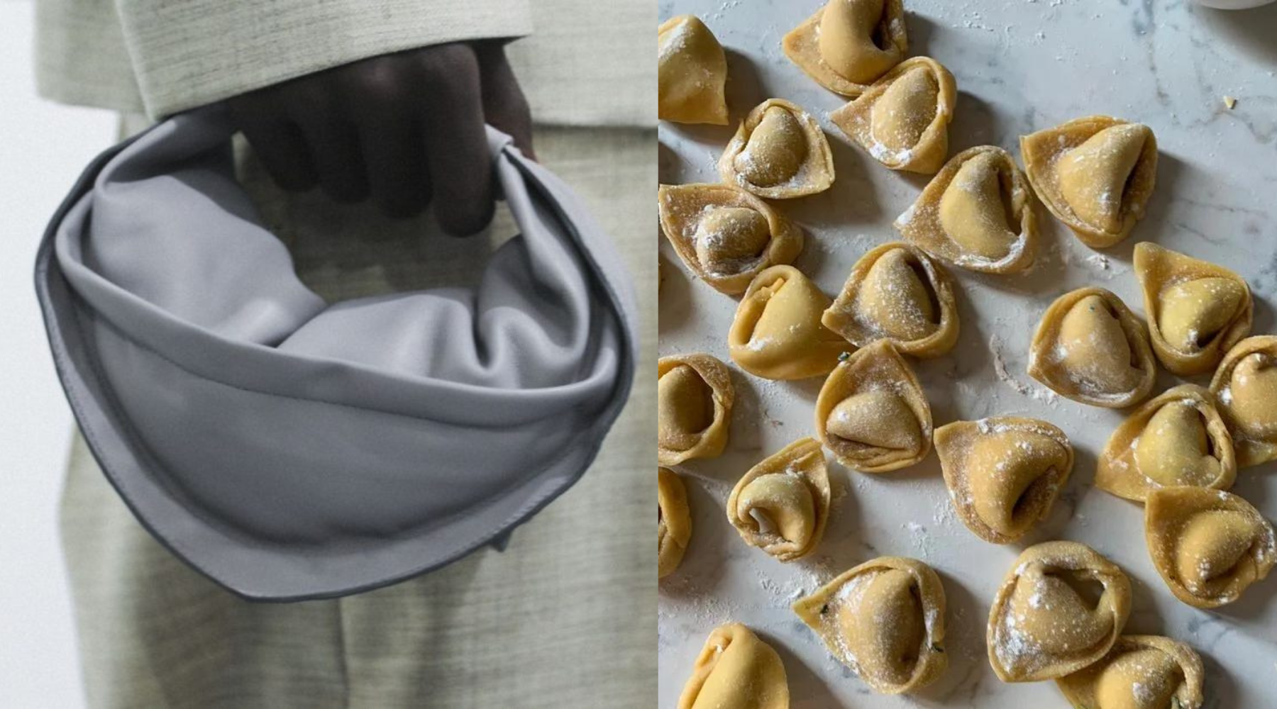 sette trend senza genere - tortellino bag