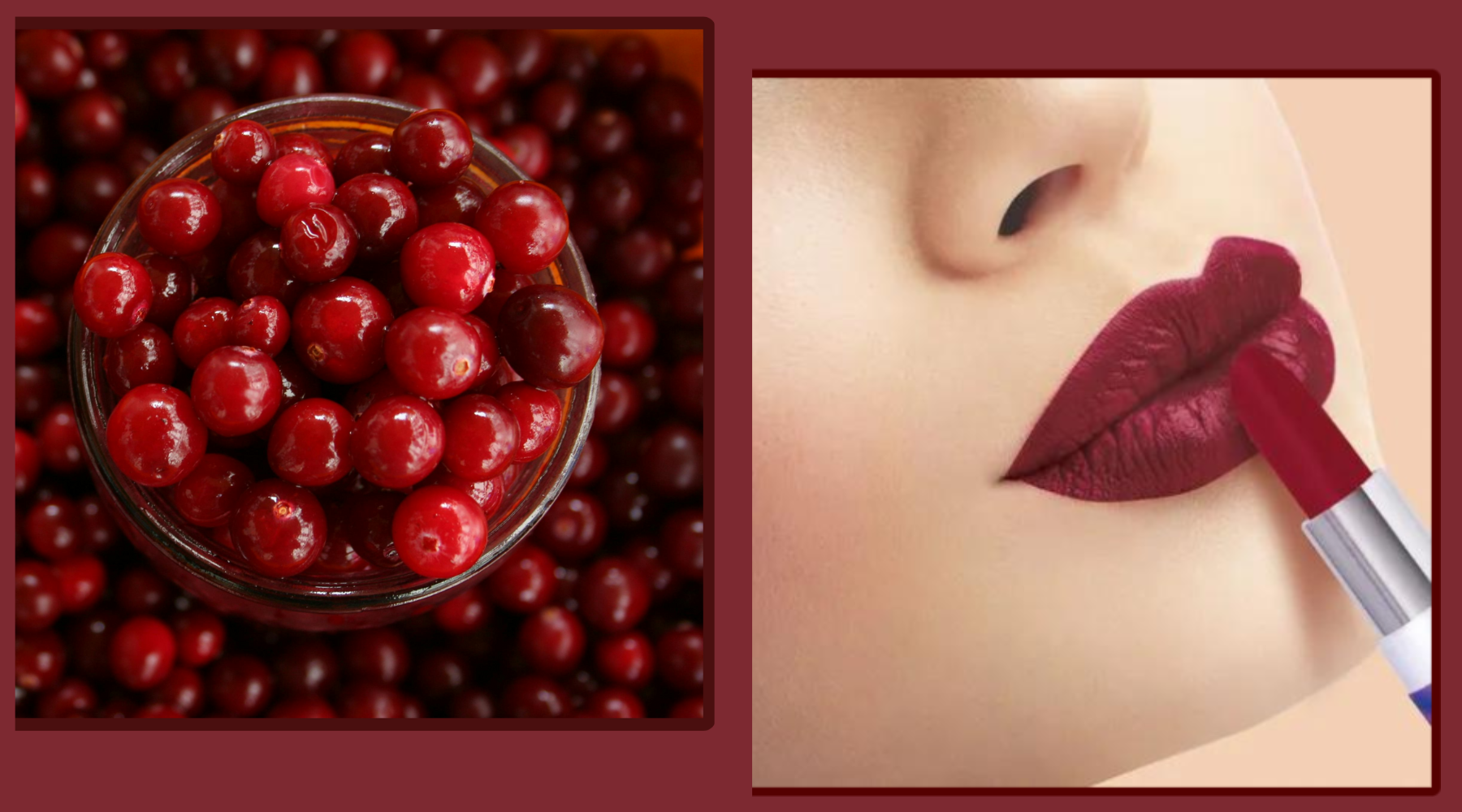 Cranberry lips: la tendenza labbra per l’autunno 2024